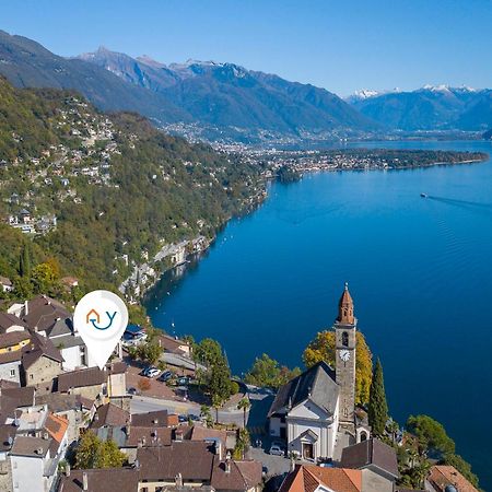 Yellow View Apartment - Happy Rentals Ronco sopra Ascona Exterior foto