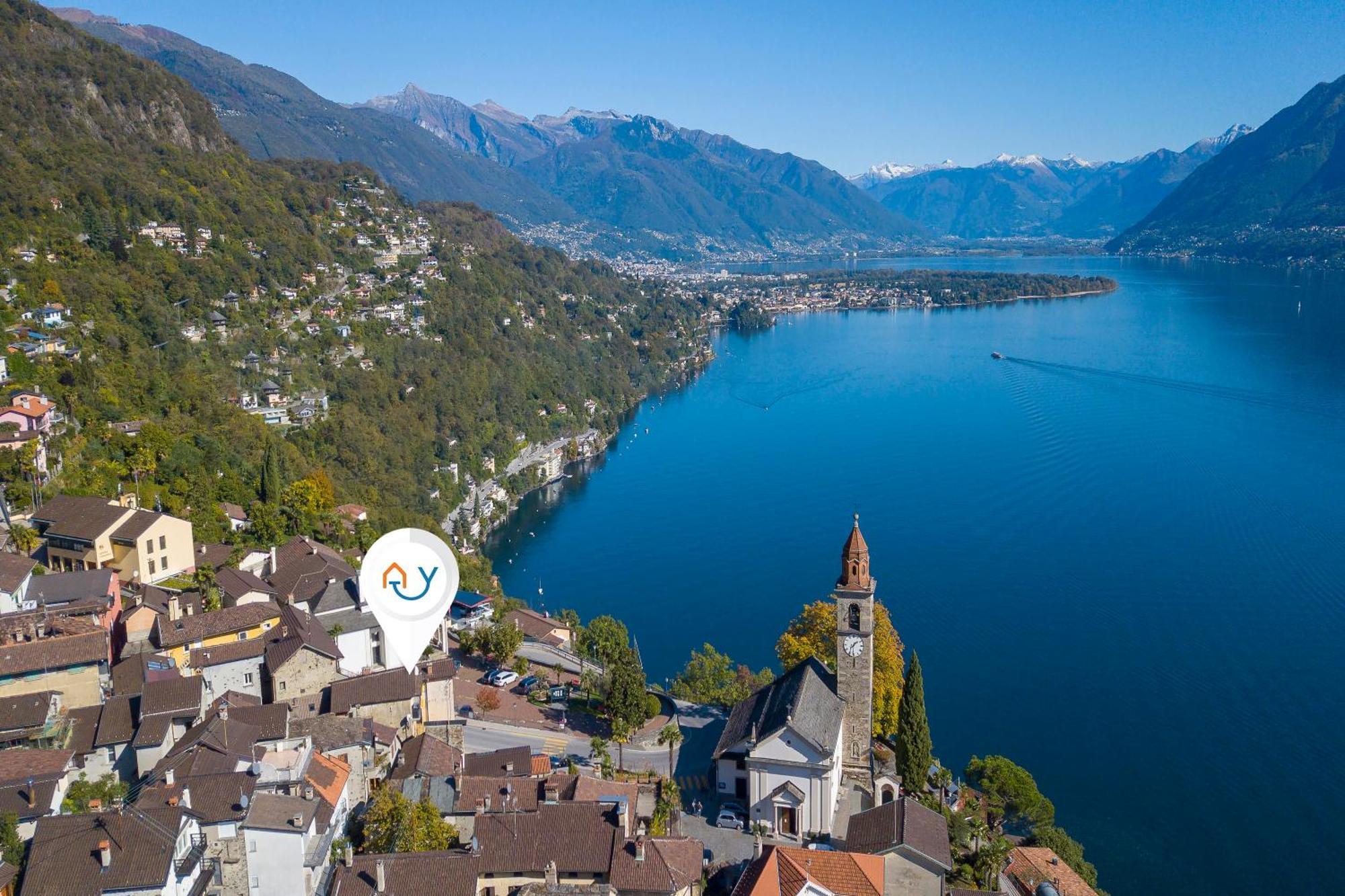 Yellow View Apartment - Happy Rentals Ronco sopra Ascona Exterior foto